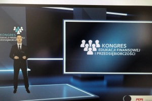 25-03-2021 Młodzież ZSP nr 3 na Kongresie Edukacji Finansowej i Przedsiębiorczości